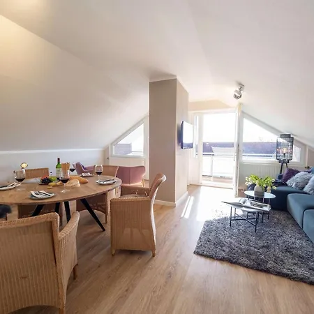 Antares Spiekerooger Gaestehaus-penthouse Mit Blick Aufs Wattenmeer - 9 Apartment Spiekeroog