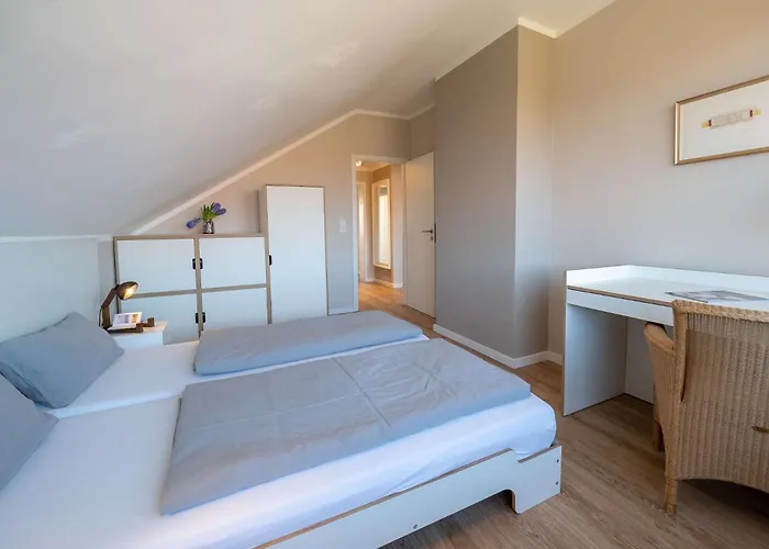 Апартаменты Antares Spiekerooger Gaestehaus-penthouse Mit Blick Aufs Wattenmeer - 9